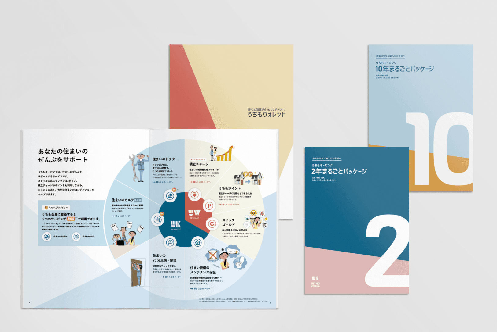 「おうち」まわりの保証サービスをブランディング