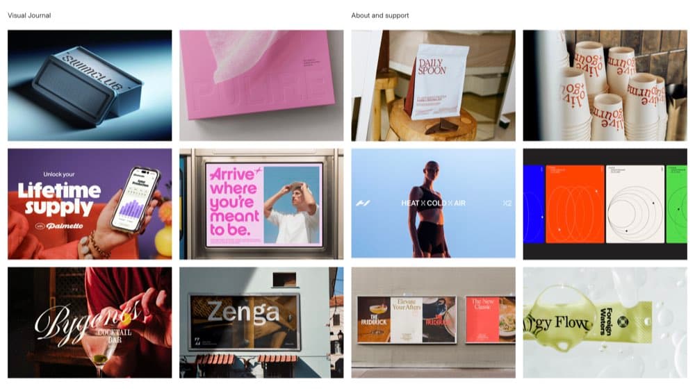 ブランディング・グラフィックデザイン事例サイト「Visual Journal」